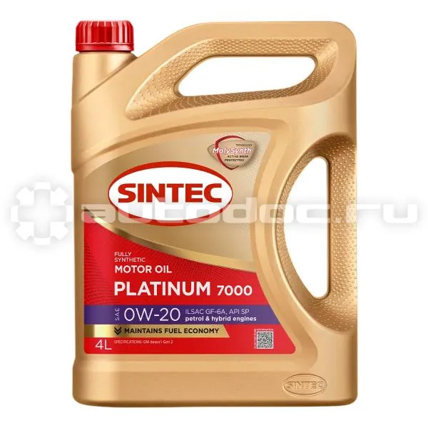 SINTEC Platinum 7000 0W-20 GF-6A SP