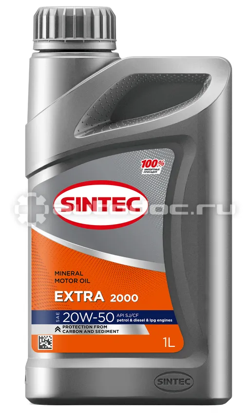 SINTEC Extra 2000 20W-50 SJ | CF