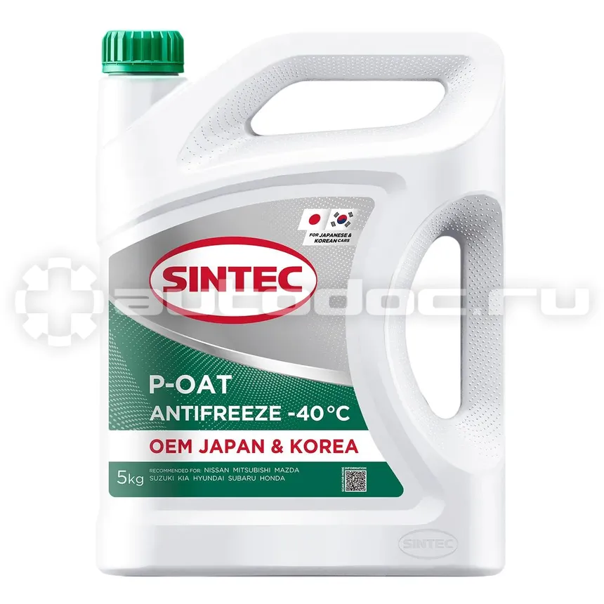 SINTEC P-OAT OEM JAPAN&KOREA GREEN