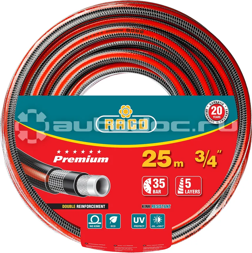 RACO 40300-3 | 4-25_z01 PREMIUM Шланг поливочный