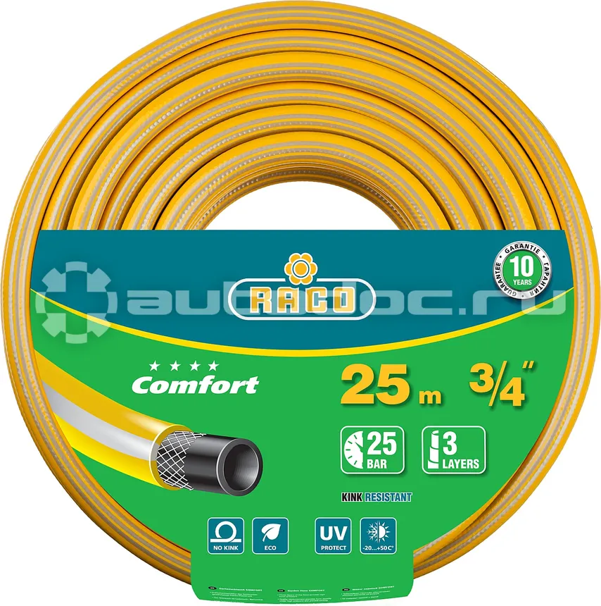 RACO 40303-3 | 4-25_z01 COMFORT Шланг поливочный