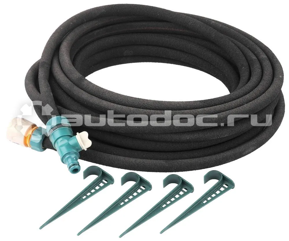 RACO 4270-55927 Шланг, сочащийся в комплекте с коннекторами и колышками, 1 | 2"x15м
