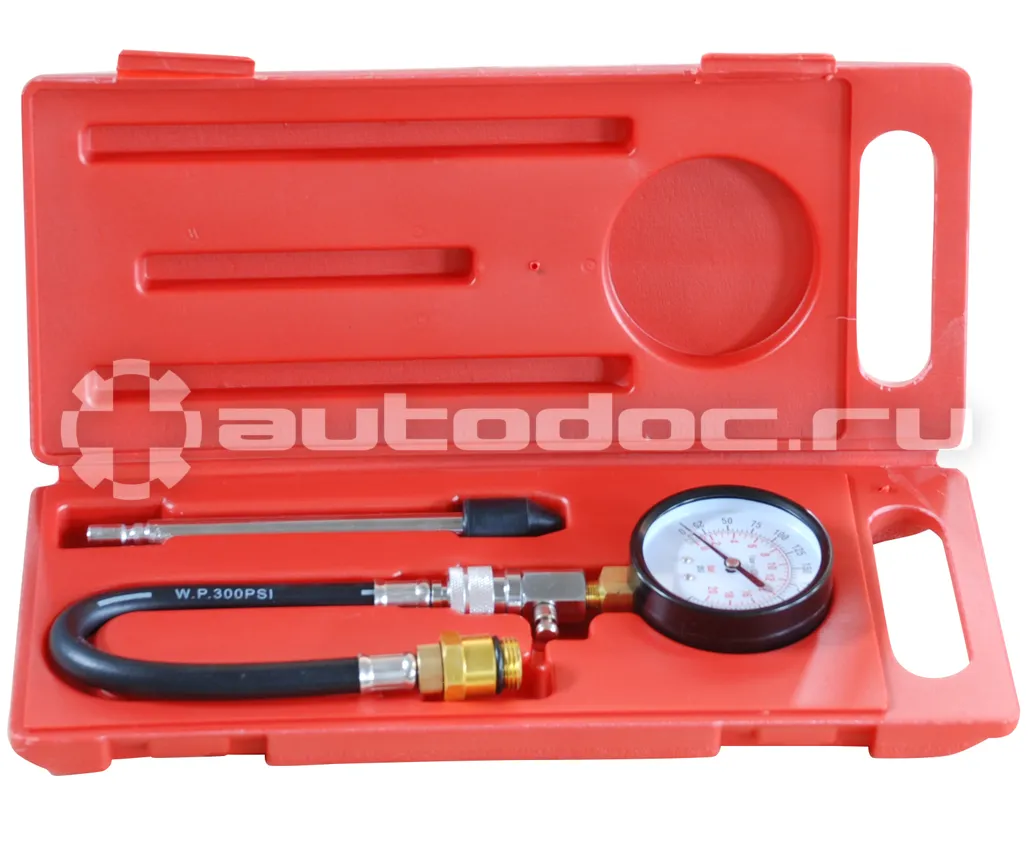 AE&T Компрессометр 0-300PSI (14мм и 18мм)