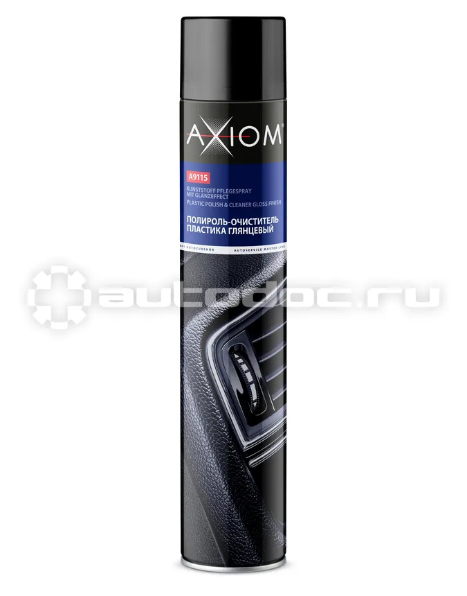 AXIOM Полироль-очиститель пластика глянцевый