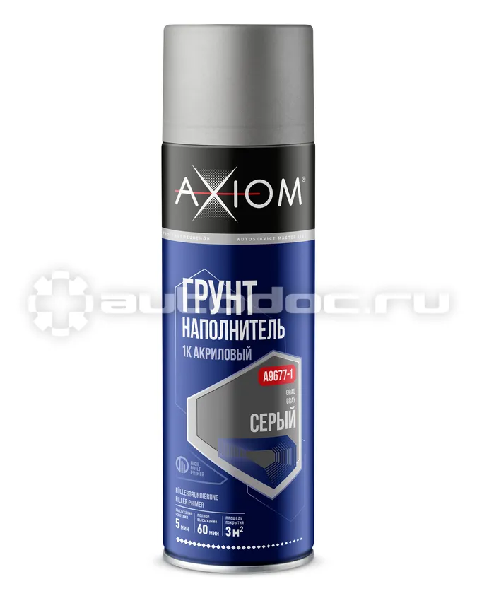 AXIOM Грунт-наполнитель 1К серый