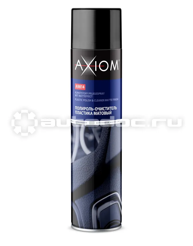 AXIOM Полироль-очиститель пластика матовый