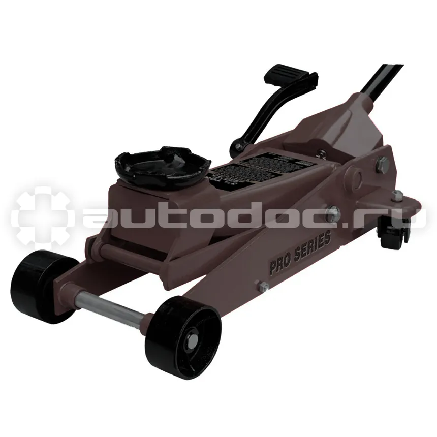 TORIN Домкрат подкатной гидравлический с педалью (PRO SERIES) (3 т) Hmax=500мм