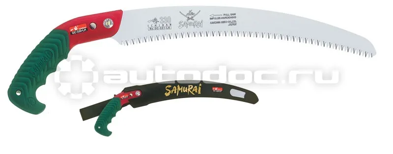 Samurai Пила с изогнутым полотном в защитном кожухе