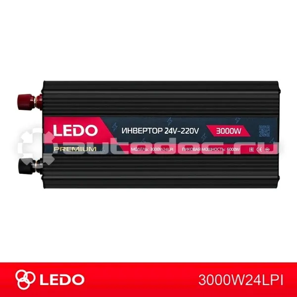 LEDO Инвертор 24V-220V 3000W LEDO PREMIUM