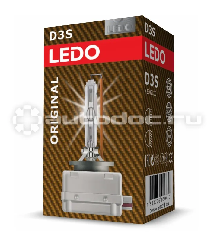 LEDO Лампа ксеноновая D3S Original