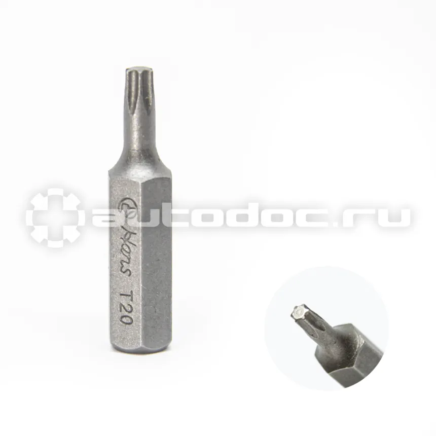 HANS 042-4T20 Бита короткая TORX на 5 | 16" T20