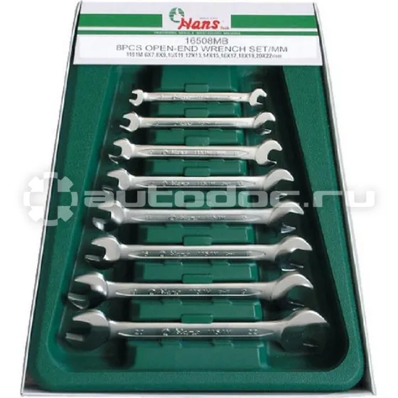 Hans 16508M Комплект ключей рожковых