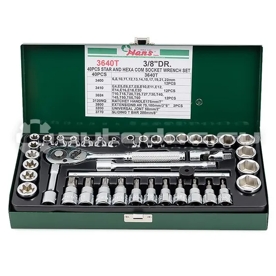 Hans 3640T Набор головок TORX
