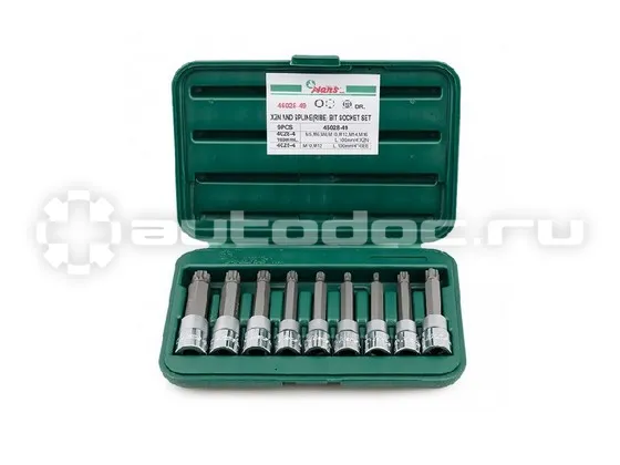 Hans 46028-49 Набор головок RIBE, SPLINE