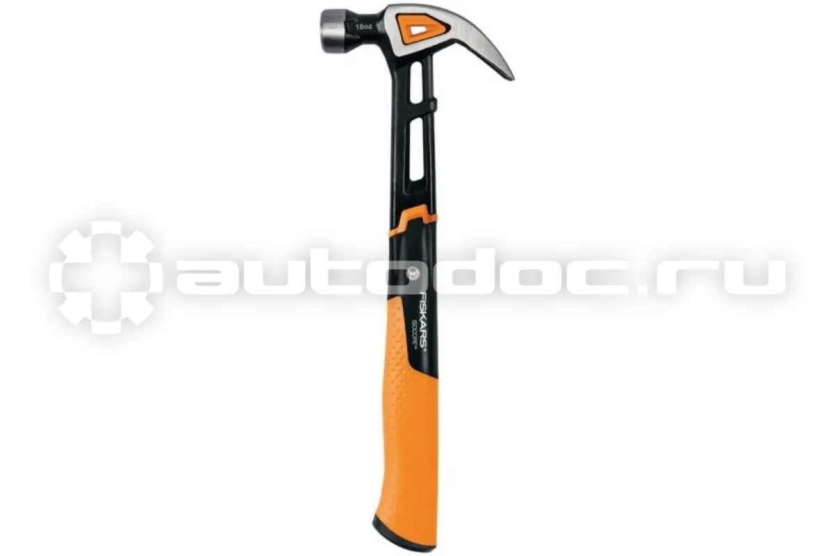 FISKARS Молоток с загнутым гвоздодёром M 16oz/13.5"