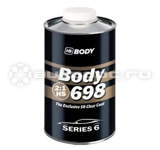 BODY 698 2:1 HS SR CLEAR COAT Лак