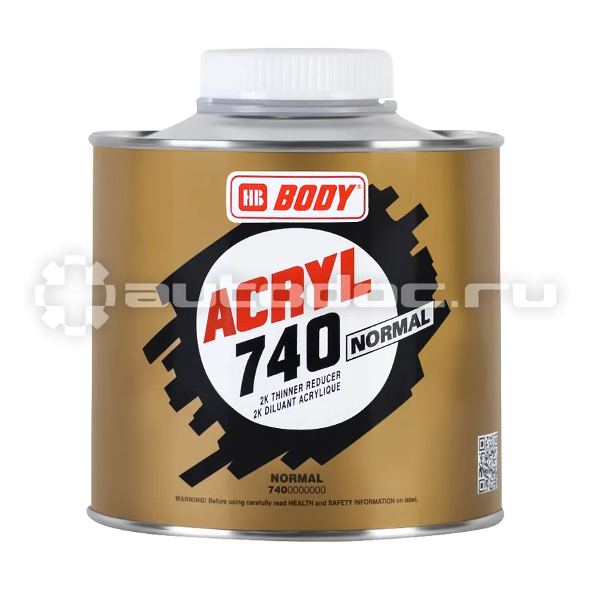 BODY 740 ACRYL THINNER NORMAL Разбавитель