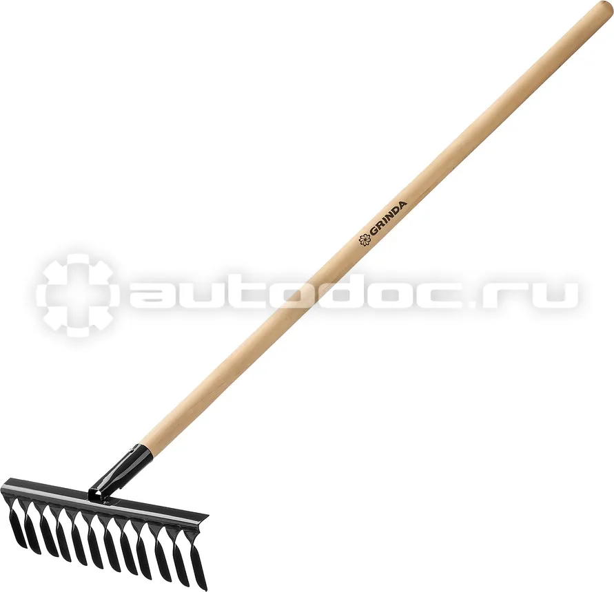 GRINDA 3958112 Грабли садовые  с деревянным черенком