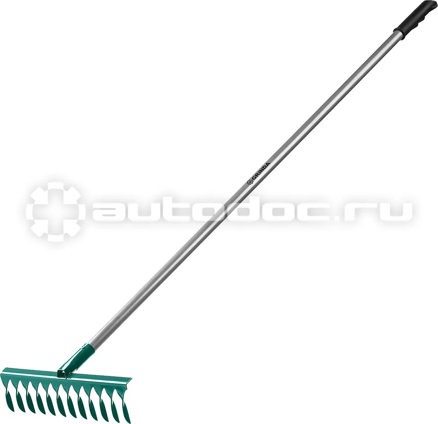 GRINDA 39585 Грабли с алюминиевым черенком