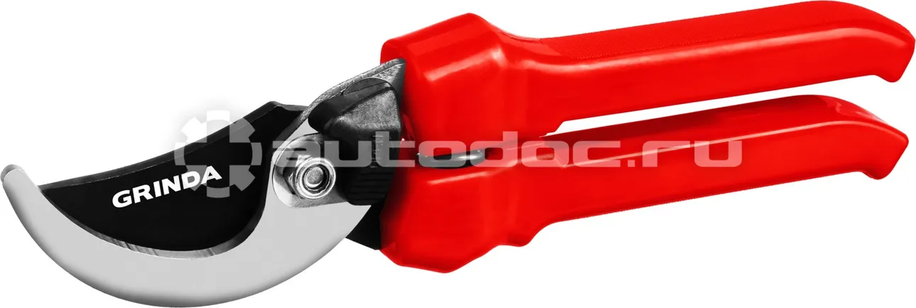 GRINDA 40211_z02 Секатор с пластиковыми рукоятками, плоскостной