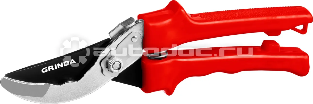GRINDA 40212_z02 Секатор с пластиковыми рукоятками, плоскостной
