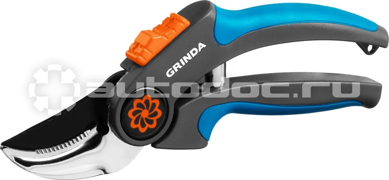 GRINDA 423455 Секатор с двухкомпонентными рукоятками, плоскостной, 205 мм, PROLine