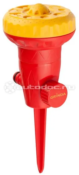 Grinda 427631 Распылитель GRINDA на пике, из ударопрочной пластмассы, 9-ти позиционный