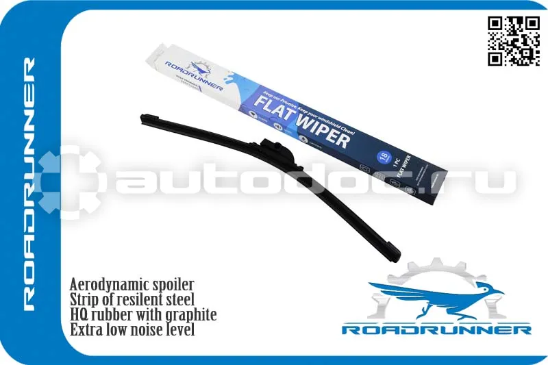 ROADRUNNER Щетка стеклоочистителя бескаркасная 450 мм
