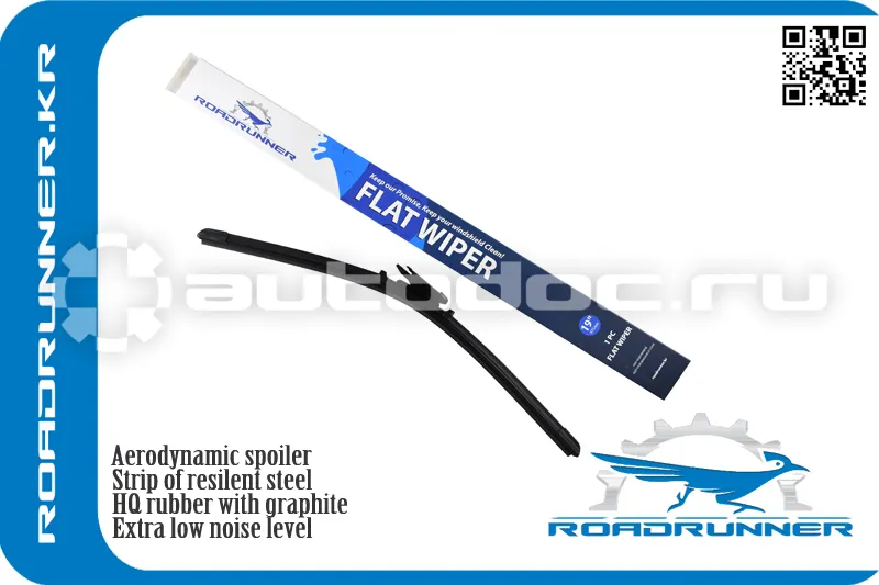 ROADRUNNER Щетка стеклоочистителя бескаркасная 480 мм