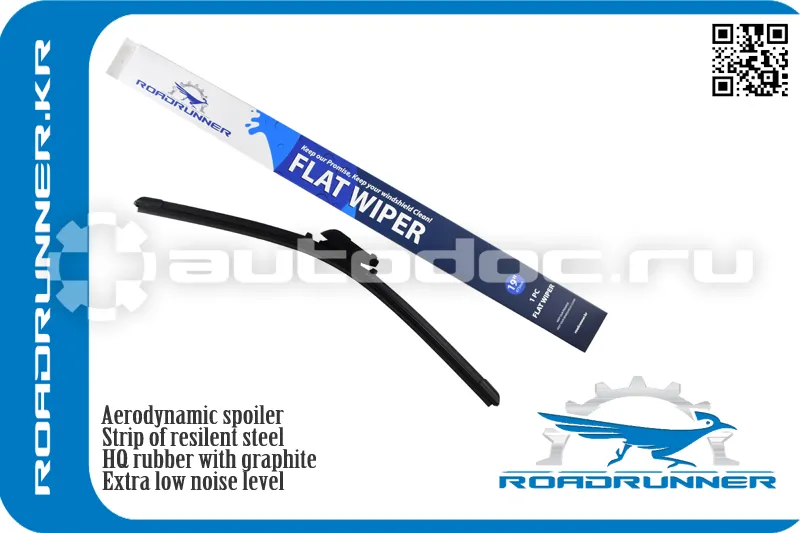 ROADRUNNER Щетка стеклоочистителя бескаркасная 480 мм