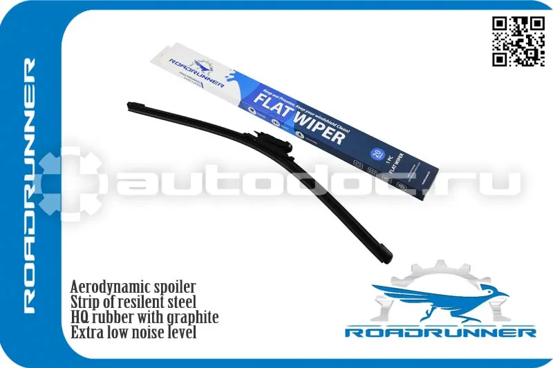 ROADRUNNER Щетка стеклоочистителя бескаркасная 500 мм