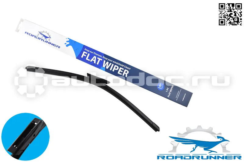 ROADRUNNER Щетка стеклоочистителя бескаркасная 500 мм