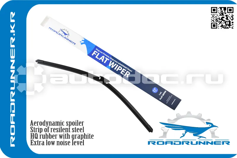 ROADRUNNER Щетка стеклоочистителя бескаркасная 550 мм