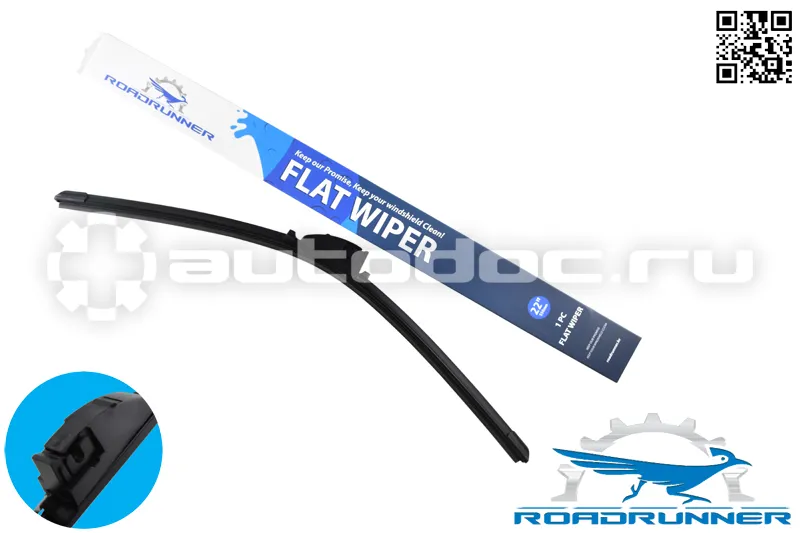 ROADRUNNER Щетка стеклоочистителя бескаркасная 550 мм