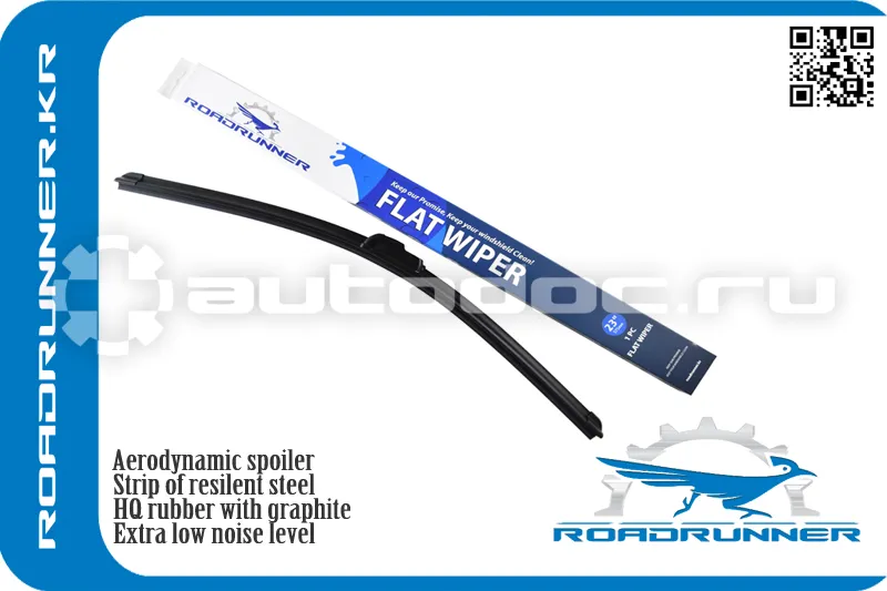 ROADRUNNER Щетка стеклоочистителя бескаркасная 580 мм