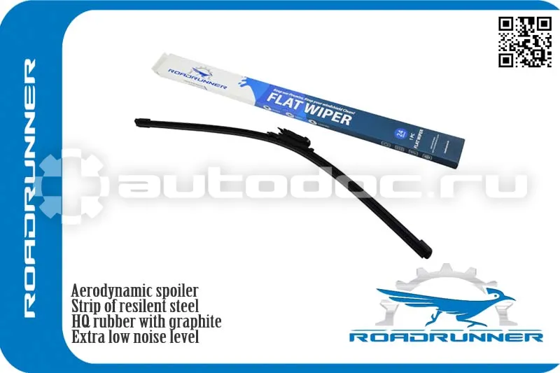 ROADRUNNER Щетка стеклоочистителя бескаркасная 600 мм