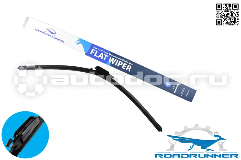ROADRUNNER Щетка стеклоочистителя бескаркасная 650 мм