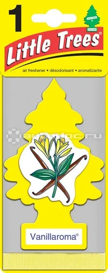 LITTLE TREES Ароматизатор Ёлочка "Аромат ванили"  (Vanillaroma)