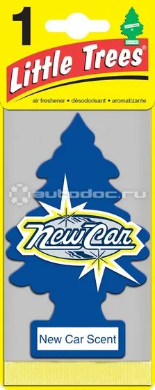 LITTLE TREES Ароматизатор Ёлочка "Новая машина" ( New Car Scent)