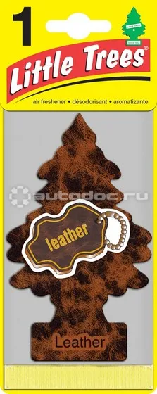 LITTLE TREES Ароматизатор Ёлочка "Кожа" (Leather)
