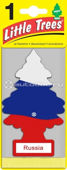 LITTLE TREES Ароматизатор Ёлочка "Российский флаг"  (Russian Flag)