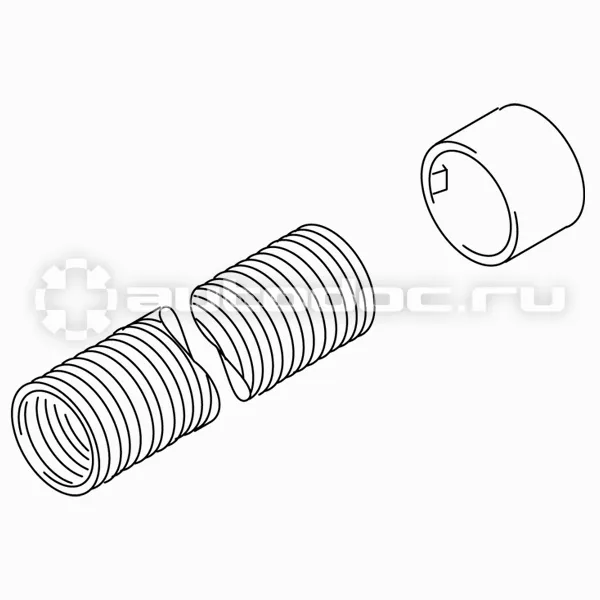 WEBASTO Воздухозаборная трубка Thermo Top Evo