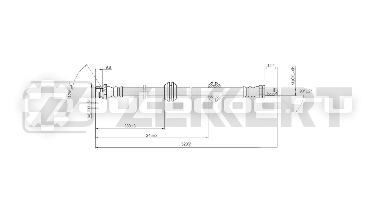 Шланг тормозной