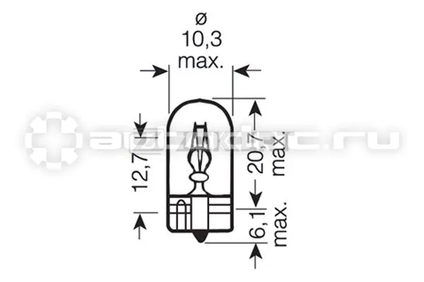 ZEKKERT Лампа накаливания WY5W