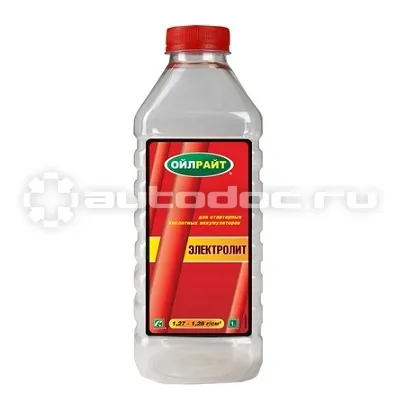 OILRIGHT Электролит 1,28 г | см3 (ПЭТ)