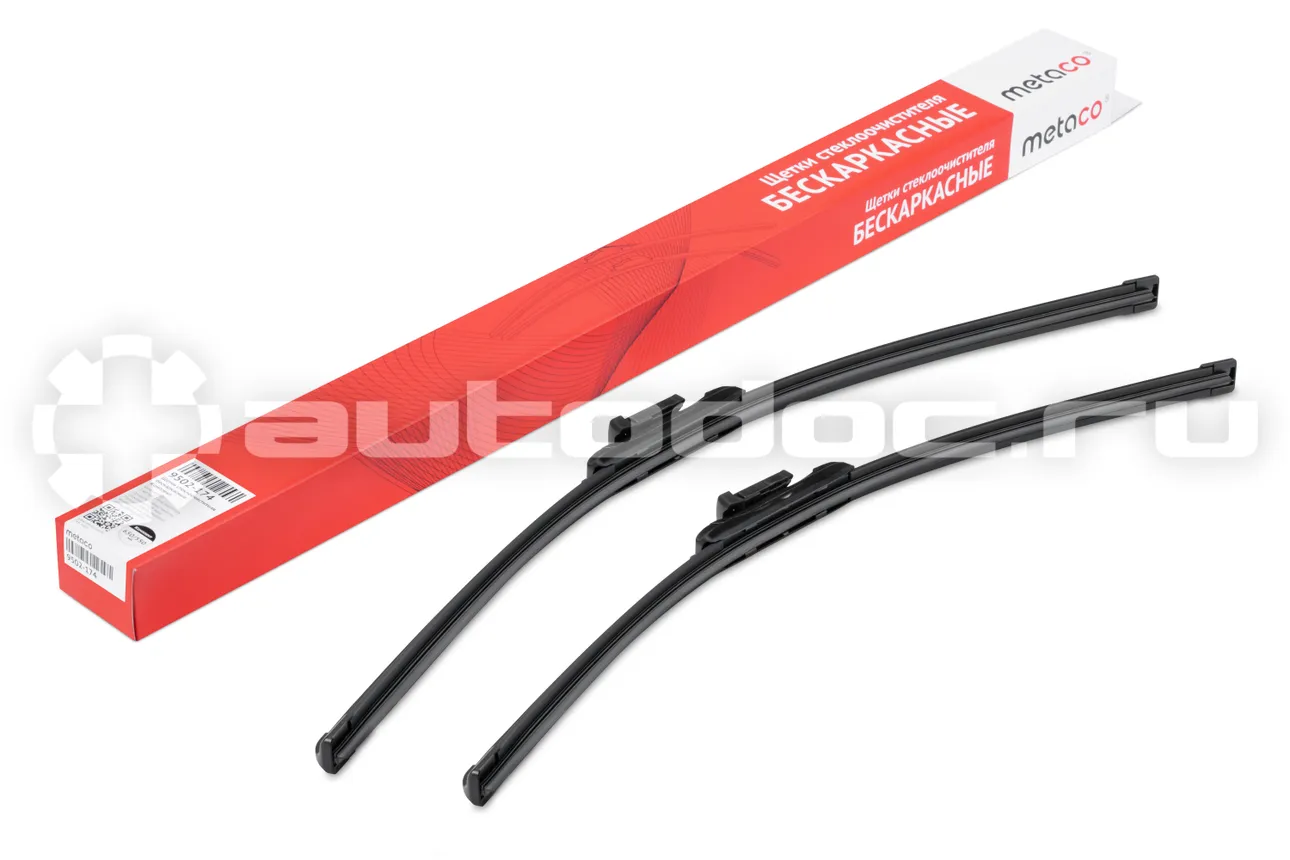 METACO Щетки стеклоочистителя (к-кт)