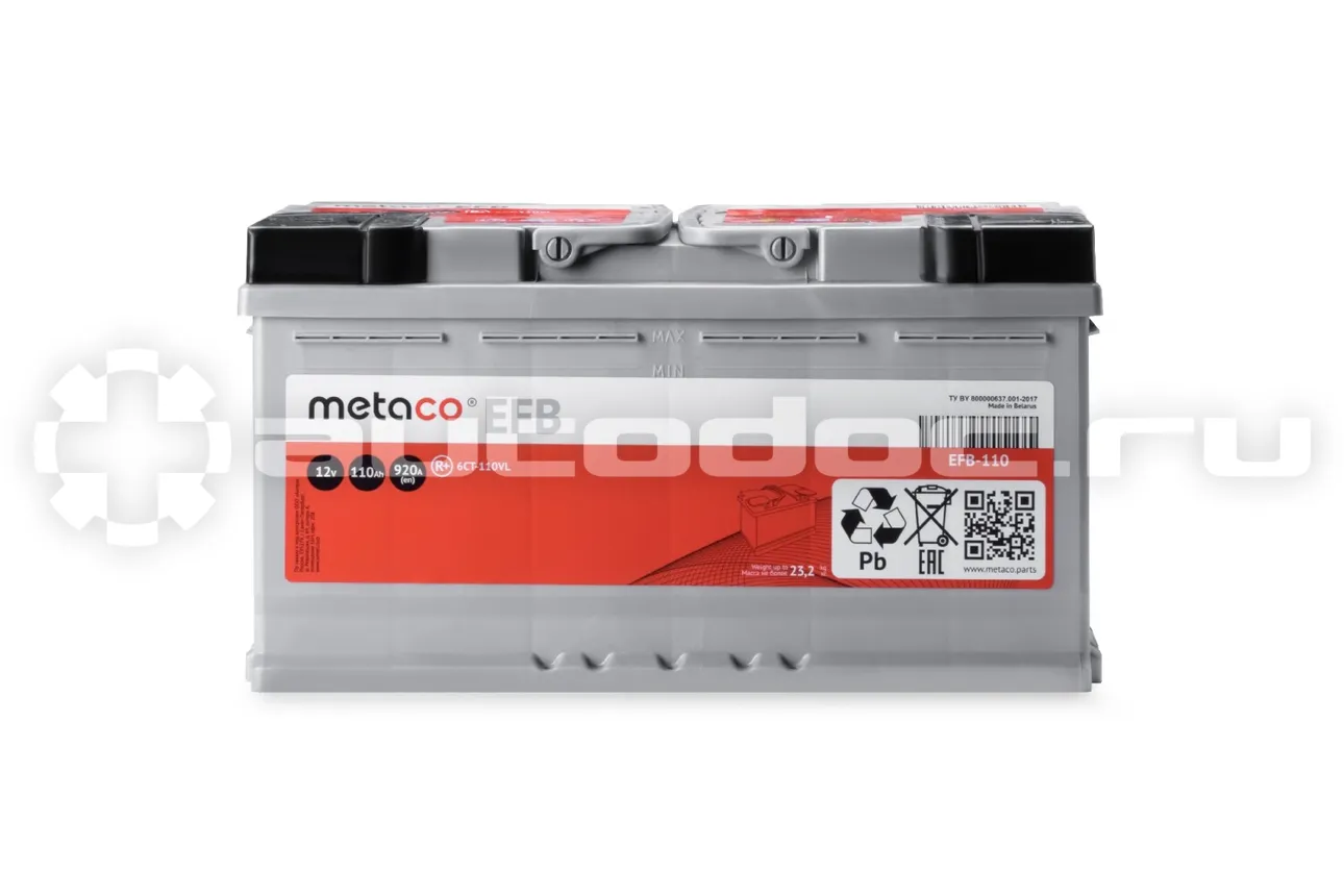 METACO Аккумулятор EFB-110