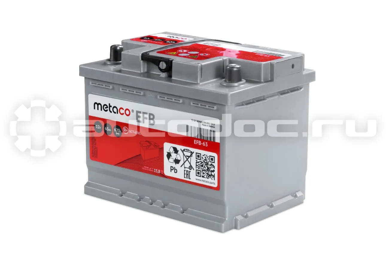 METACO Аккумулятор EFB-63