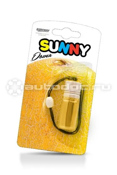 RUNWAY | RUNWAY RACING Ароматизатор воздуха Подвес Sunny "Дыня"