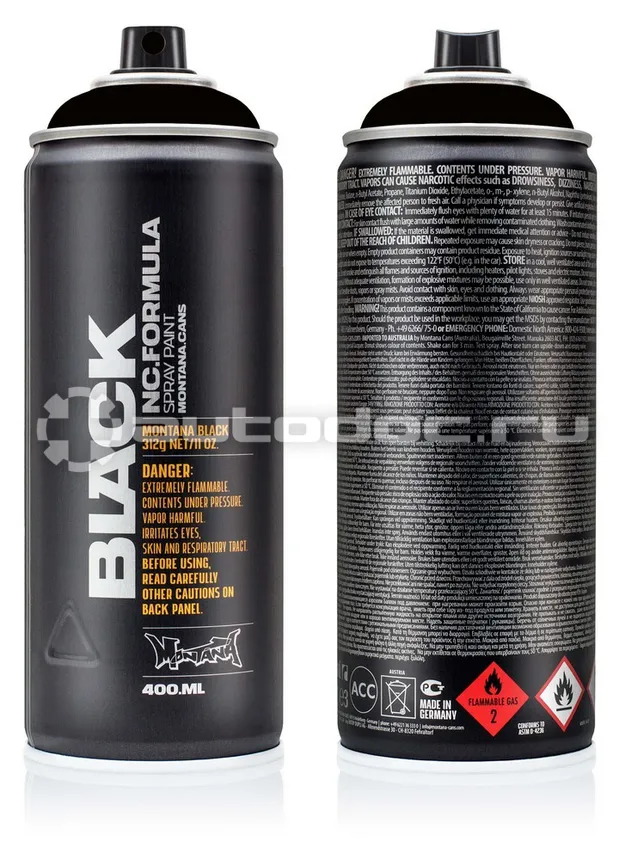 MONTANA Краска BLACK 9001